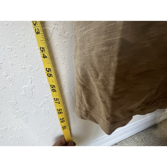 New Old Navy Dress 4X Tiered Slub Knit Midi Cami Swing Wrap‎ Boho Coastal Cowboy - Picture 5 of 9